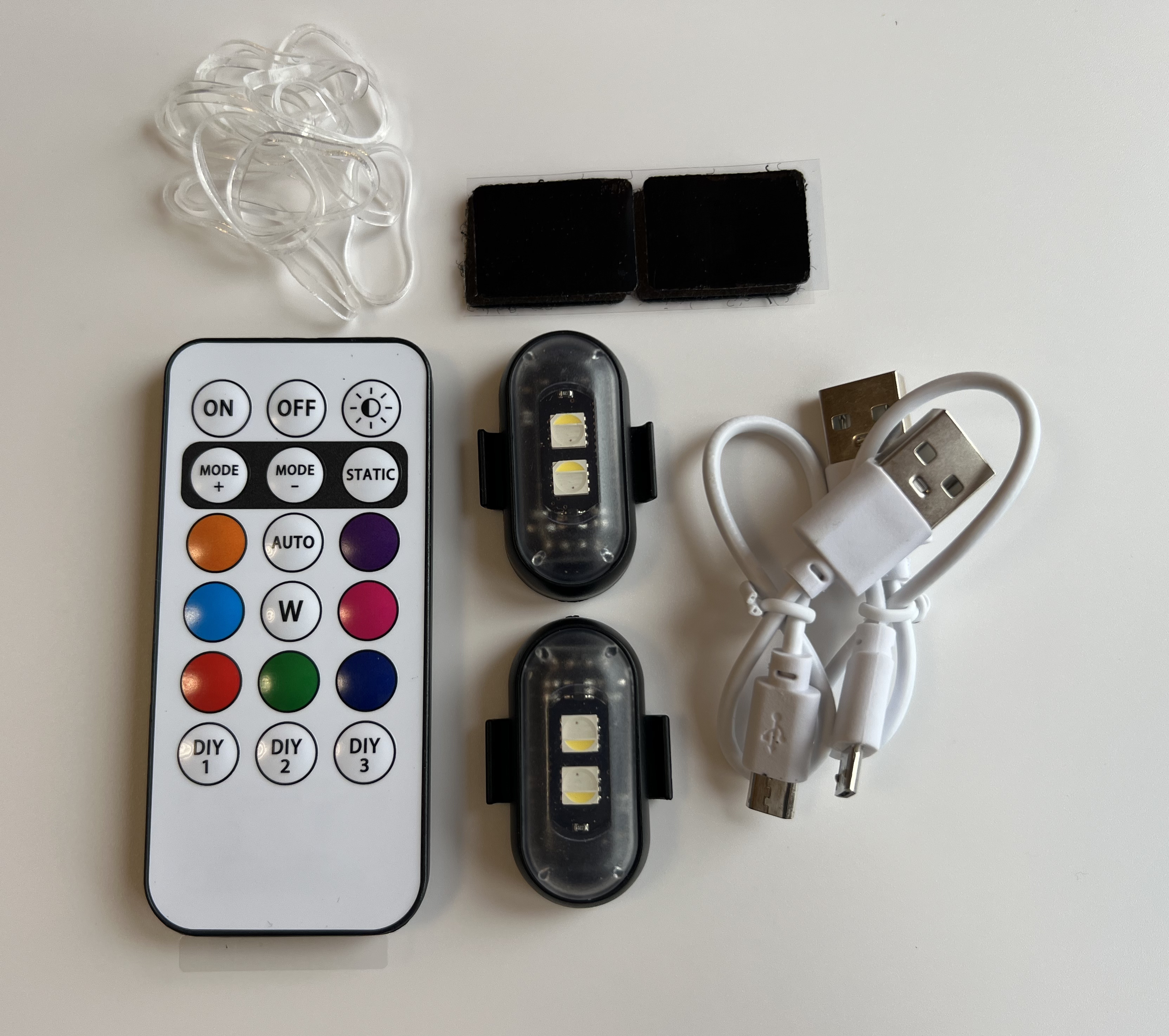 Комплект з 2 LED стробоскопів