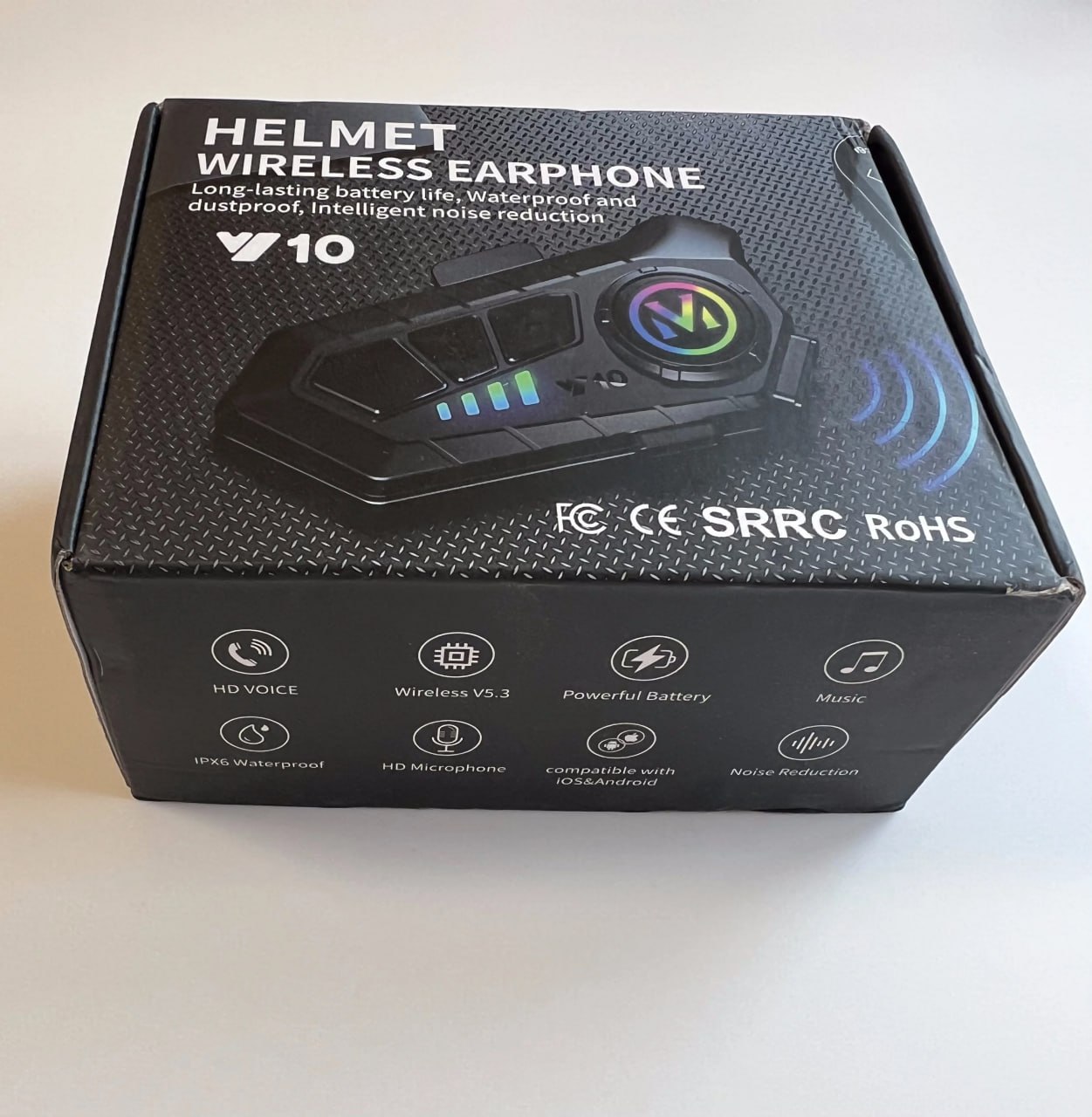 Bluetooth гарнітура для мотошолома Y10