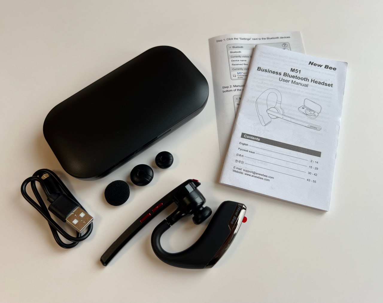 нова гарнітура до телефону серії NewBee M51