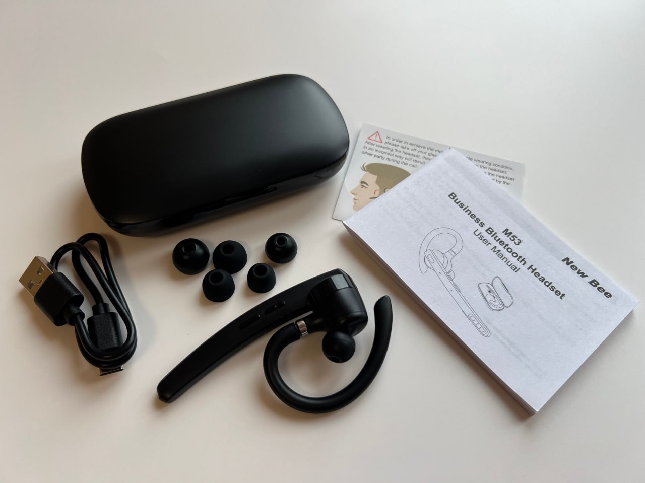 оновлена безпровідна bluetooth гарнітура серії M53