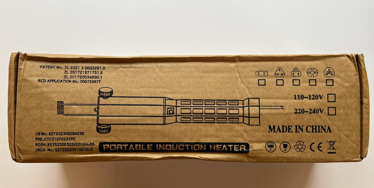 індукційний нагрівач для металевих кріплень