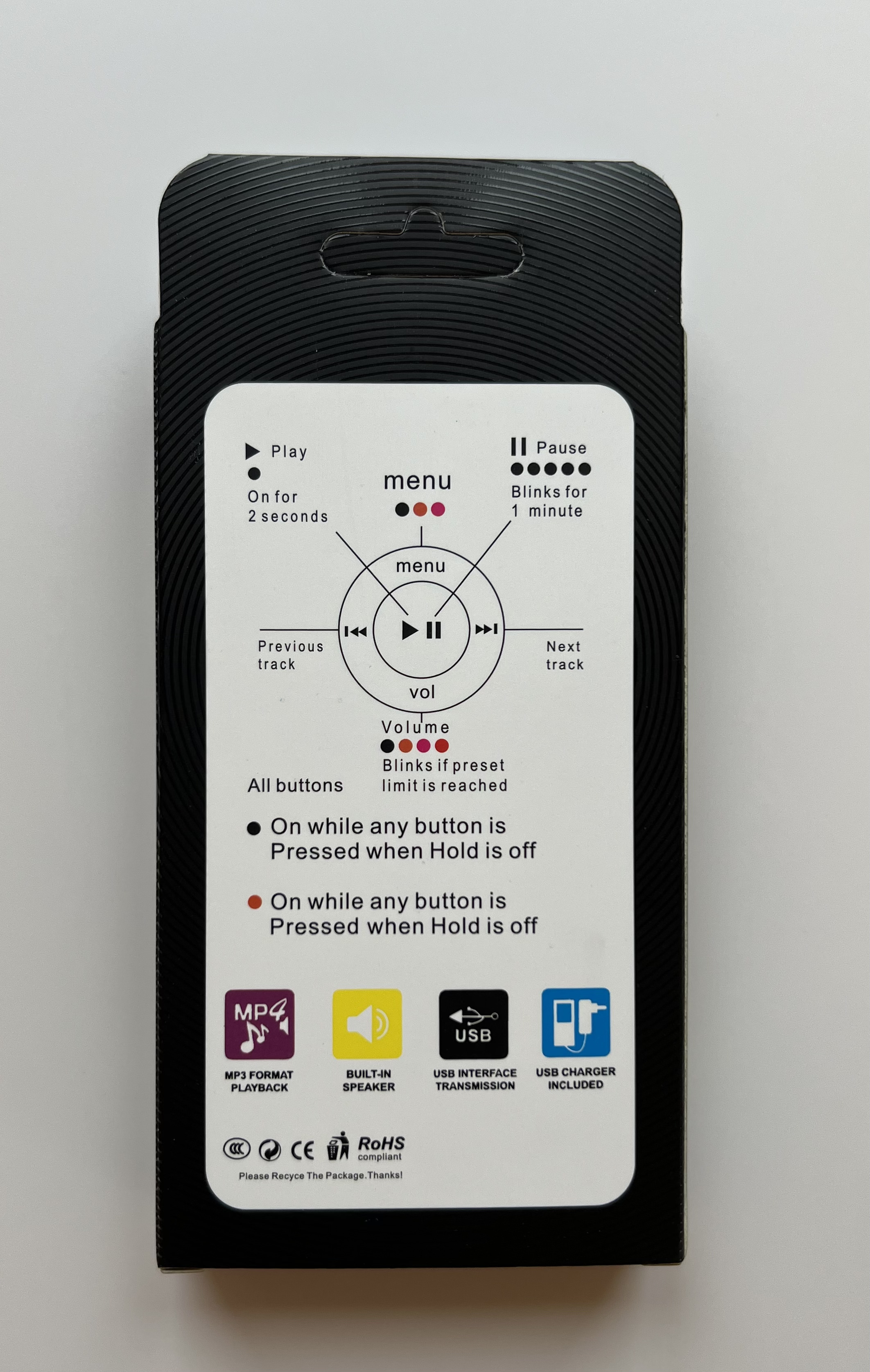 Сучасний MP3-плеєр з картою памʼяті 