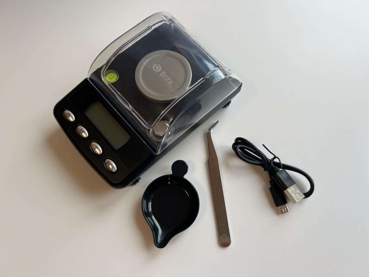 Комплект постачання мін ваг для точних зважувань. Комплект постачання мін ваг для точних зважувань.