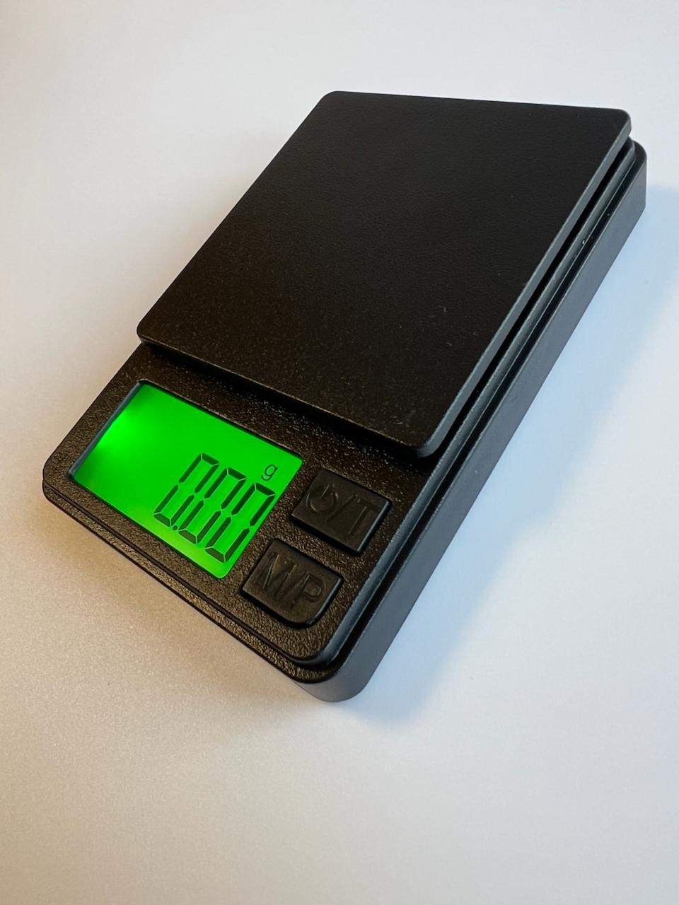 Електронні ваги з зеленою підсвіткою Електронні ваги з зеленою підсвіткою