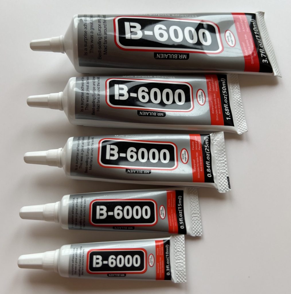 Прозорий клей Bulaien B6000 10-110 мл