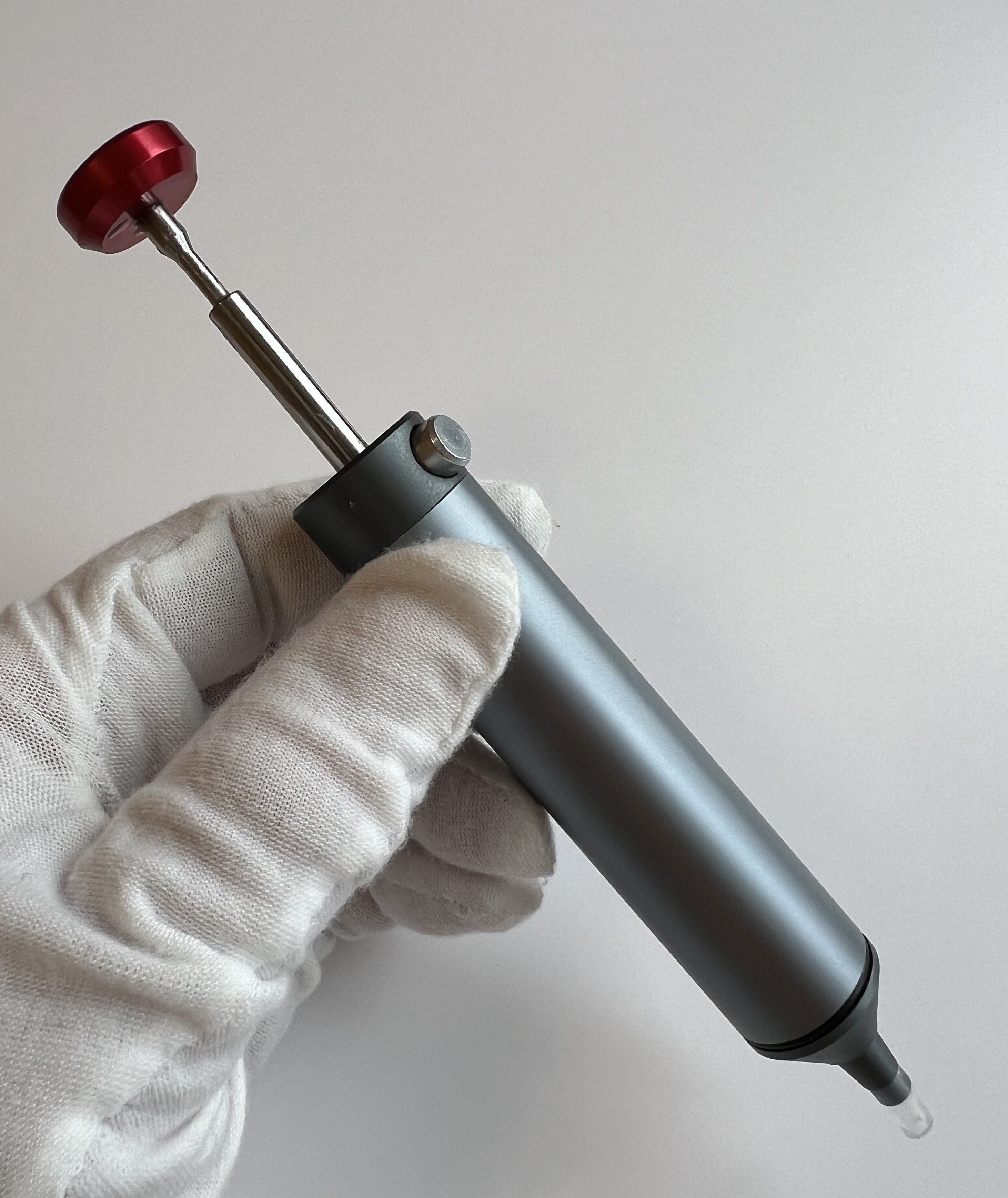 Вакуумний оловоотсос в алюмінієвому корпусі