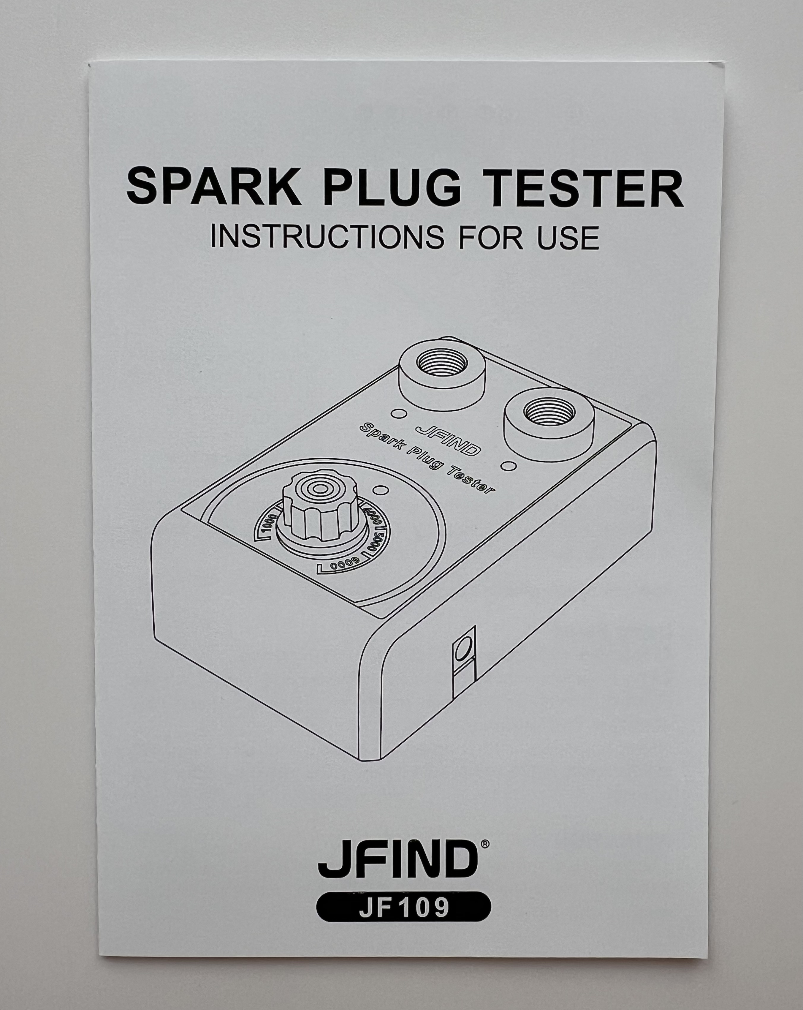 Інструкція до тестера JF109