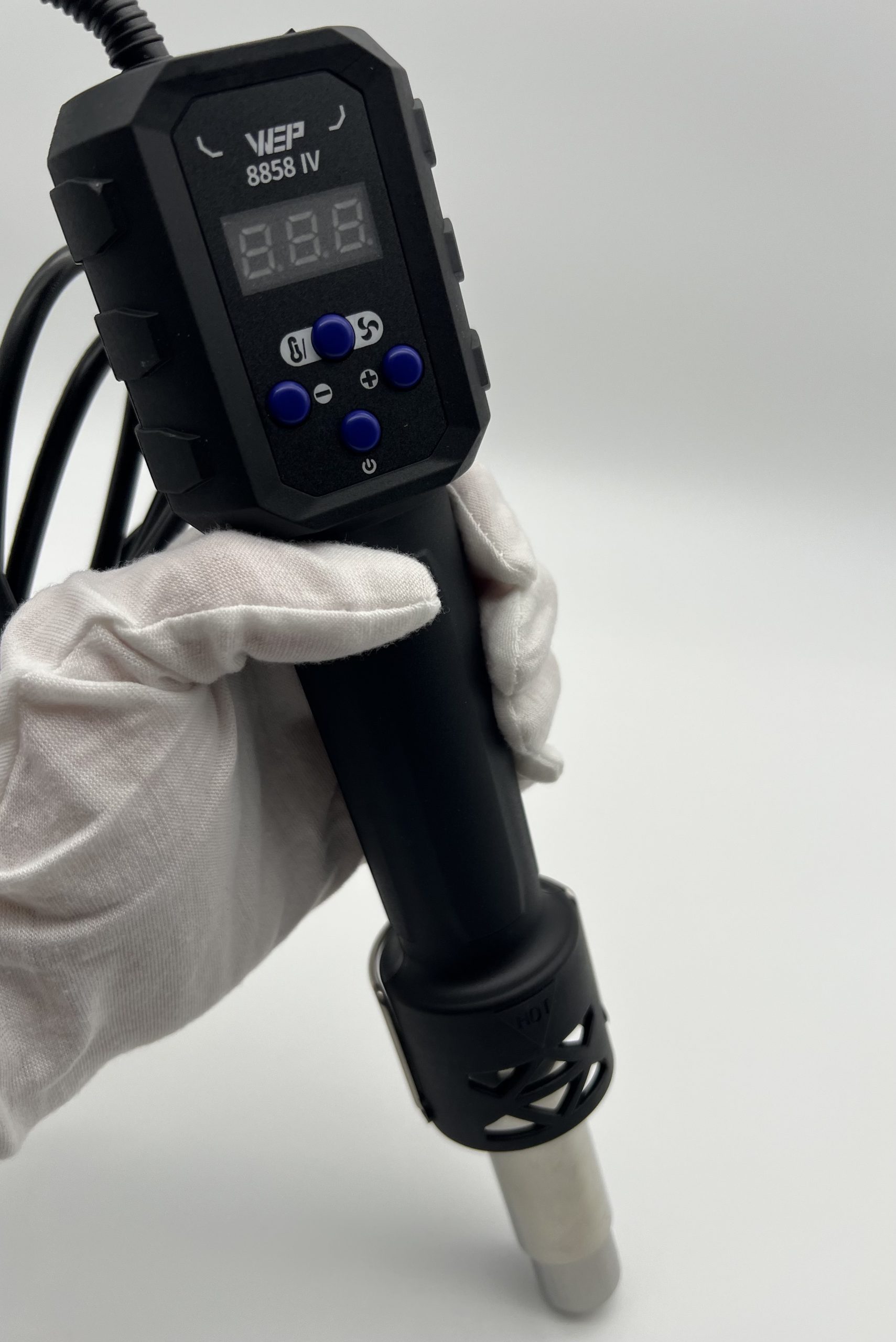 Паяльний фен WEP 8858 IV – компактний термофен для точної роботи