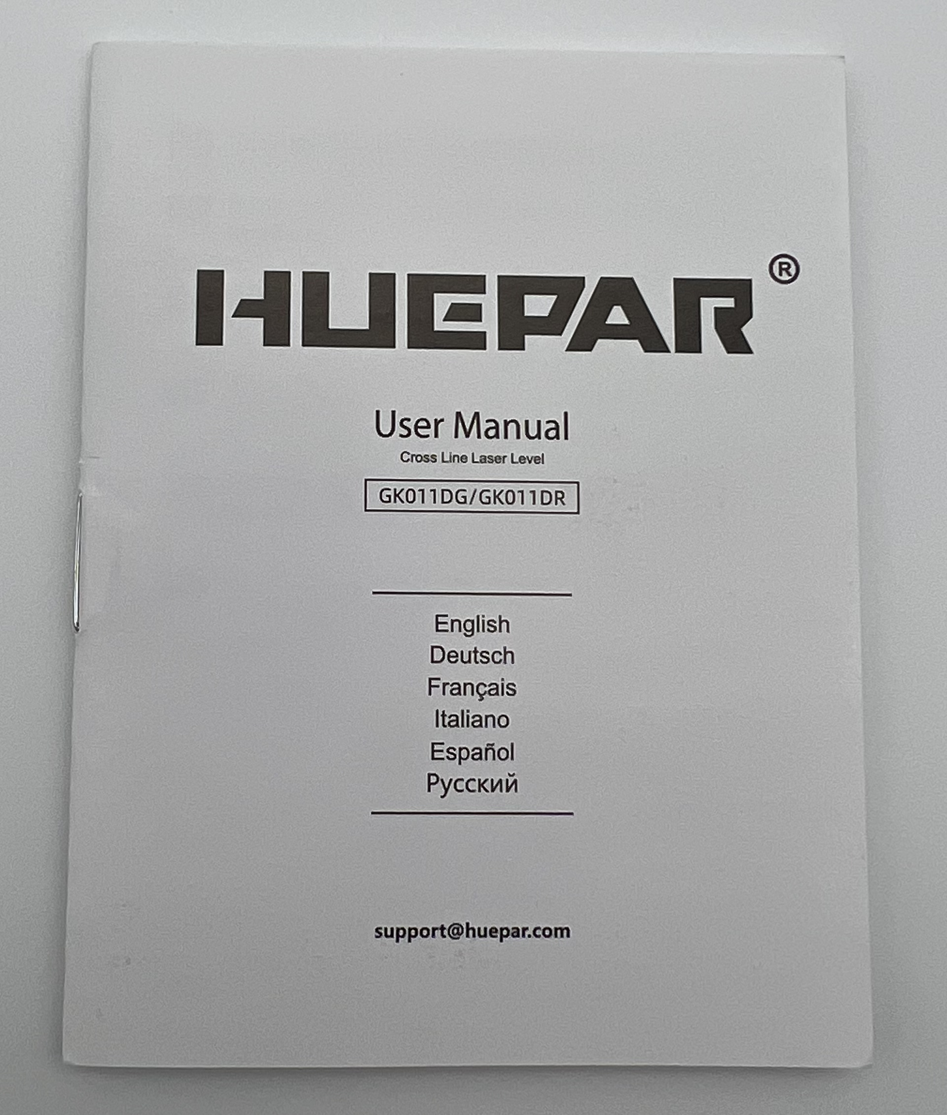 Інструкція до нівеліра Huepar