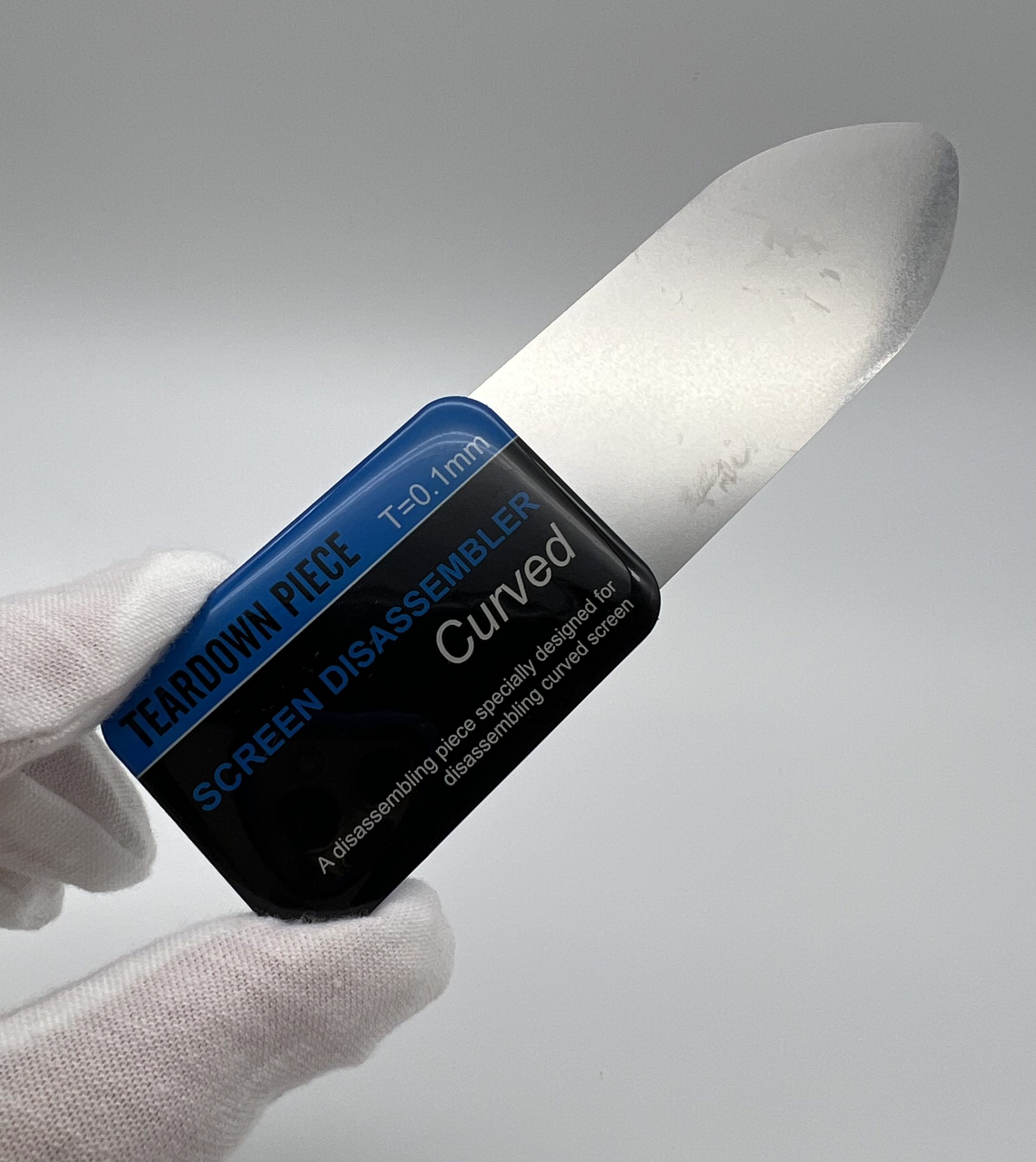 Лопатка з гнучкого металу для розбирання телефонів