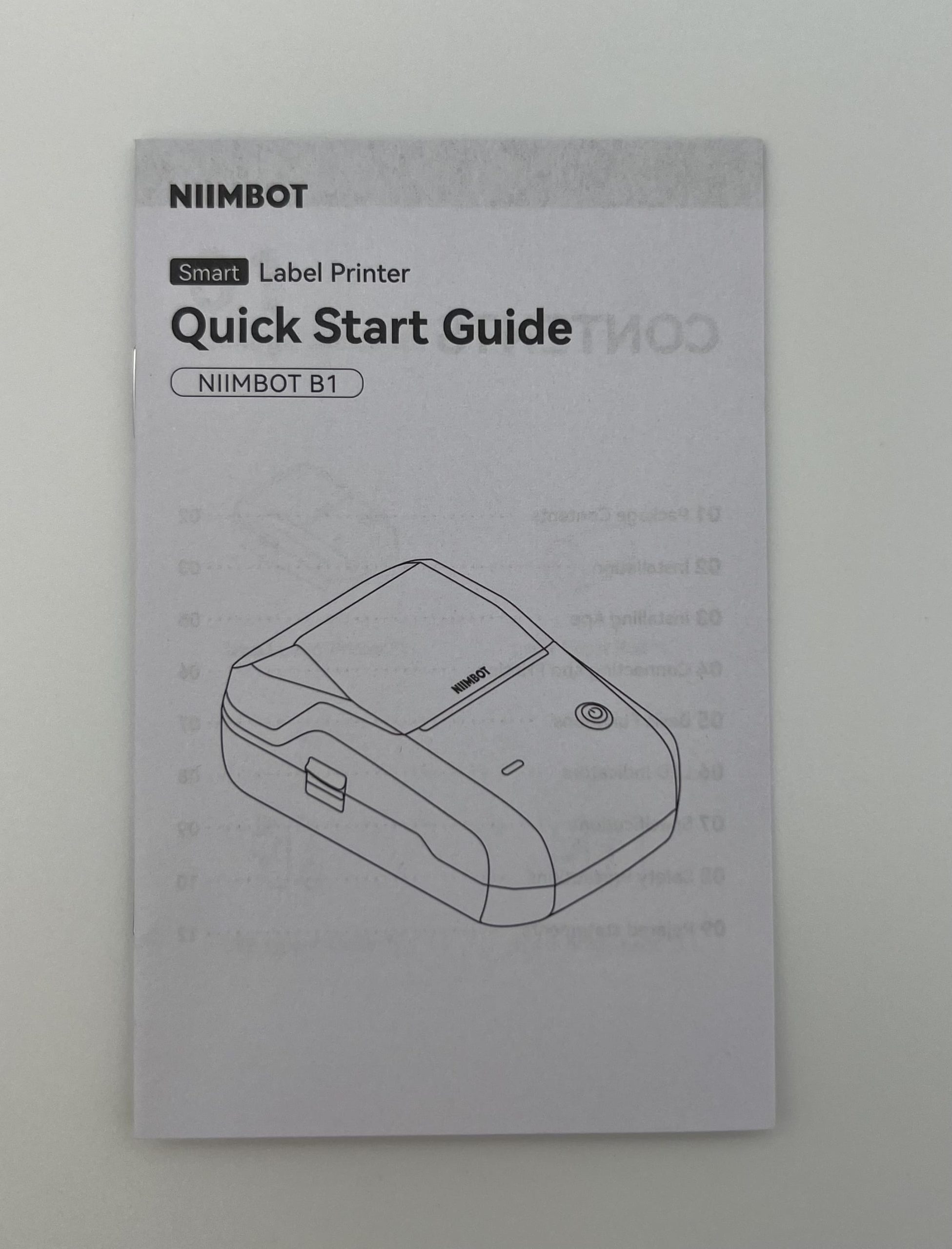 Інструкція до легкого старту з використання Niimbot B1 у будь-яких сферах