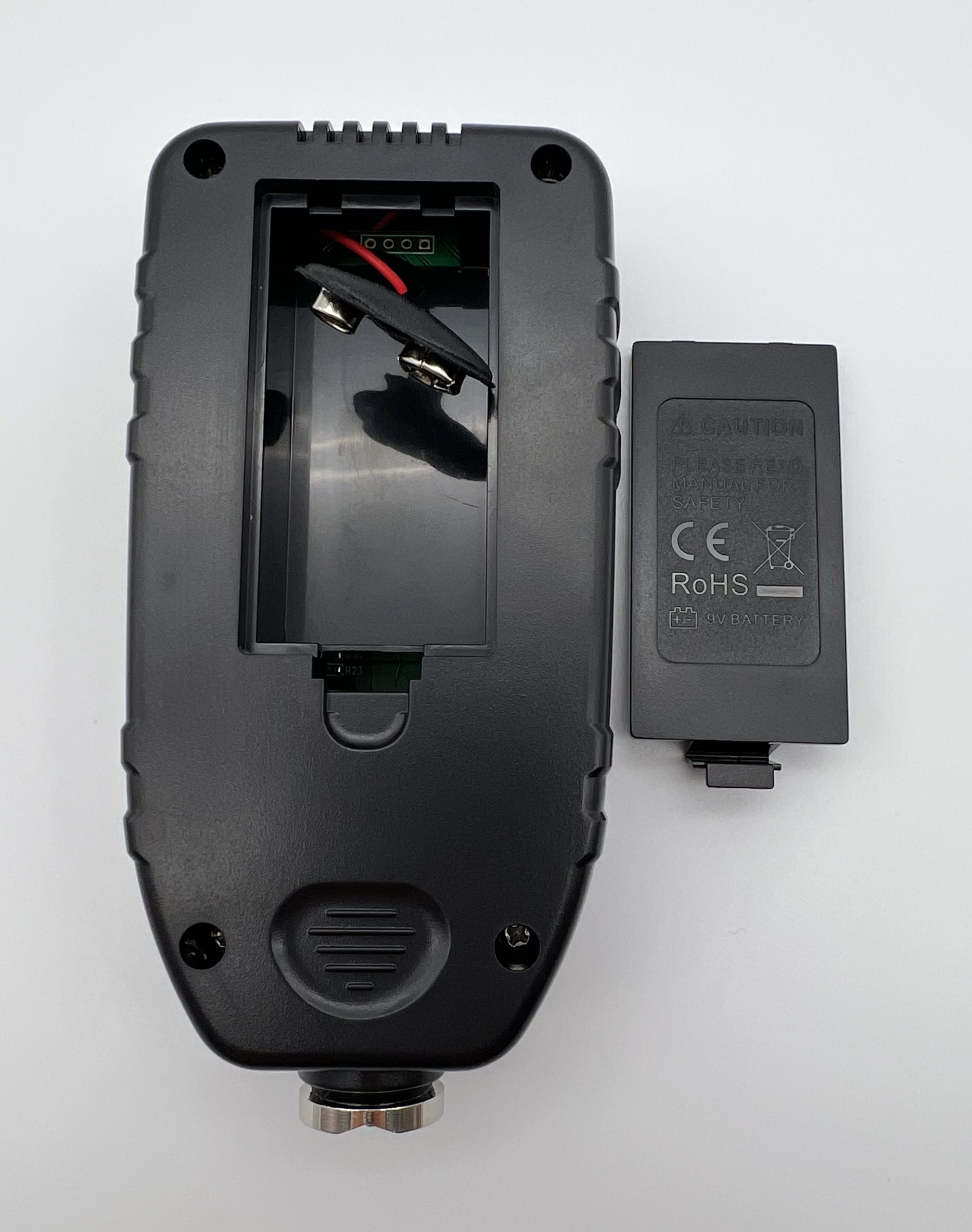 Розʼєм для батареї 9V в товщиномірі ТС-100