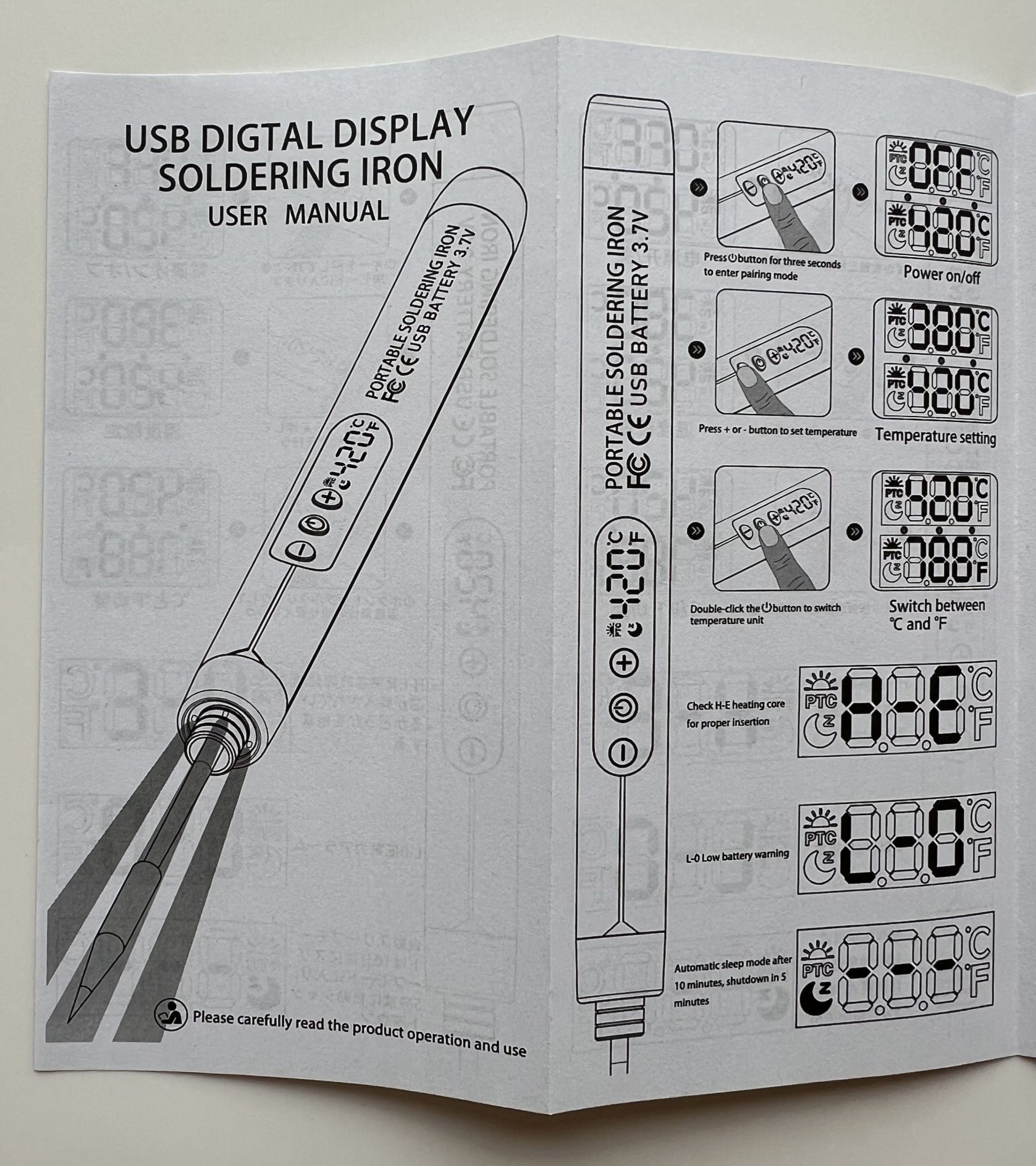 Інструкція до USB-паяльника для мікросхем