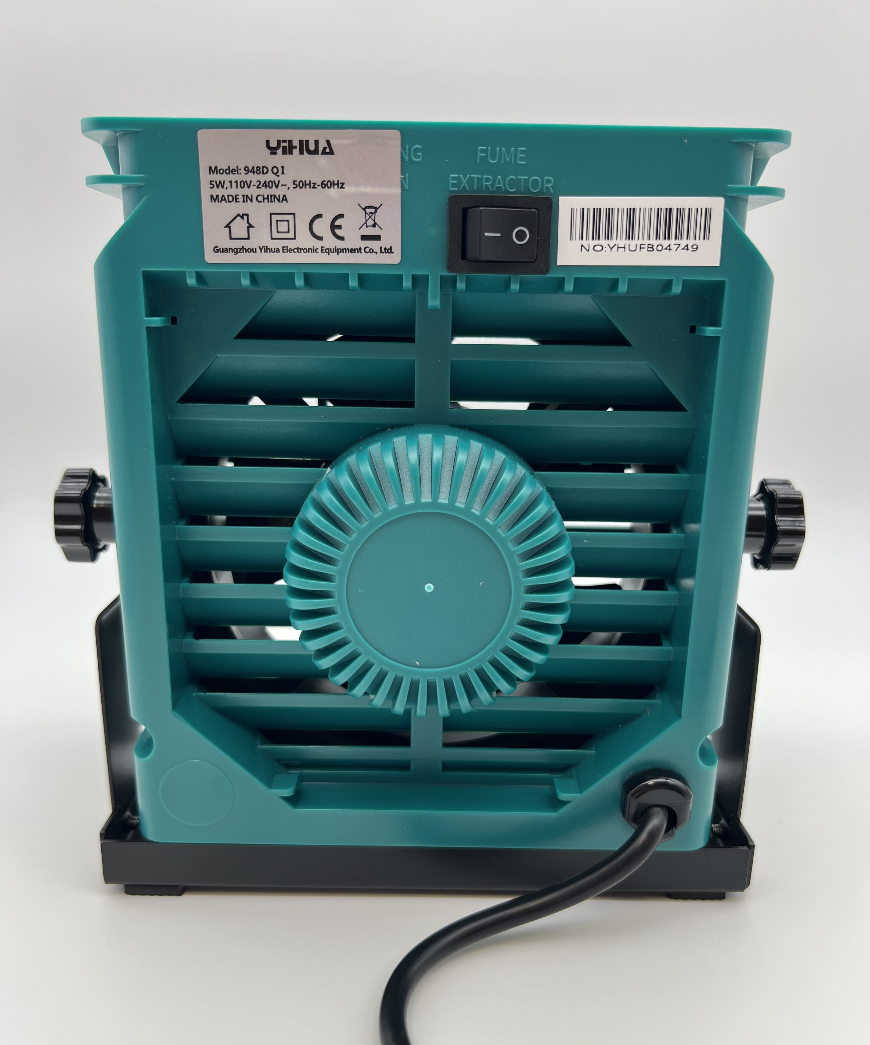 Портативна витяжка для диму при пайці YIHUA 948DQ-I