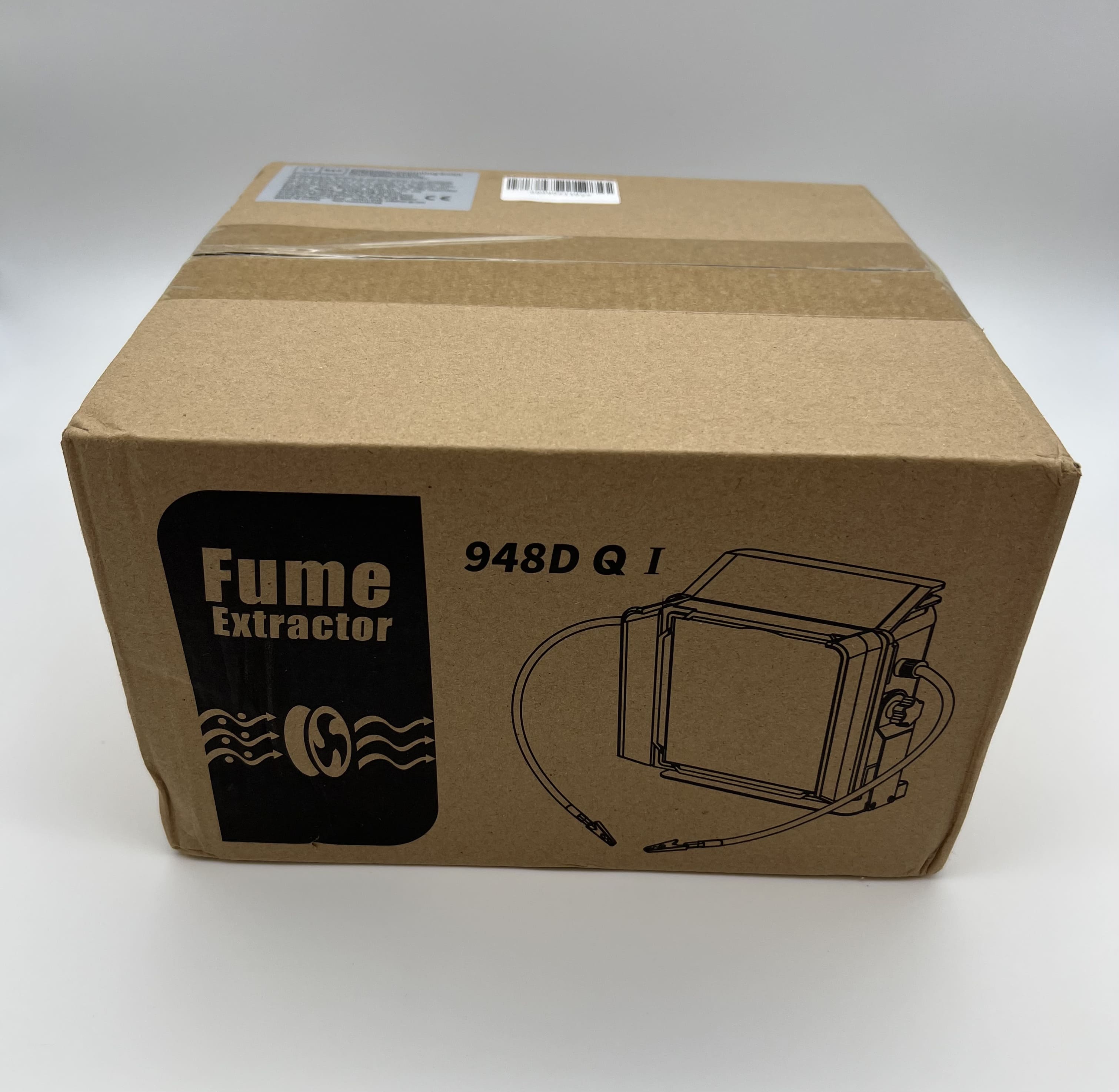 Пакування витяжки YIHUA та аксесуарів до неї