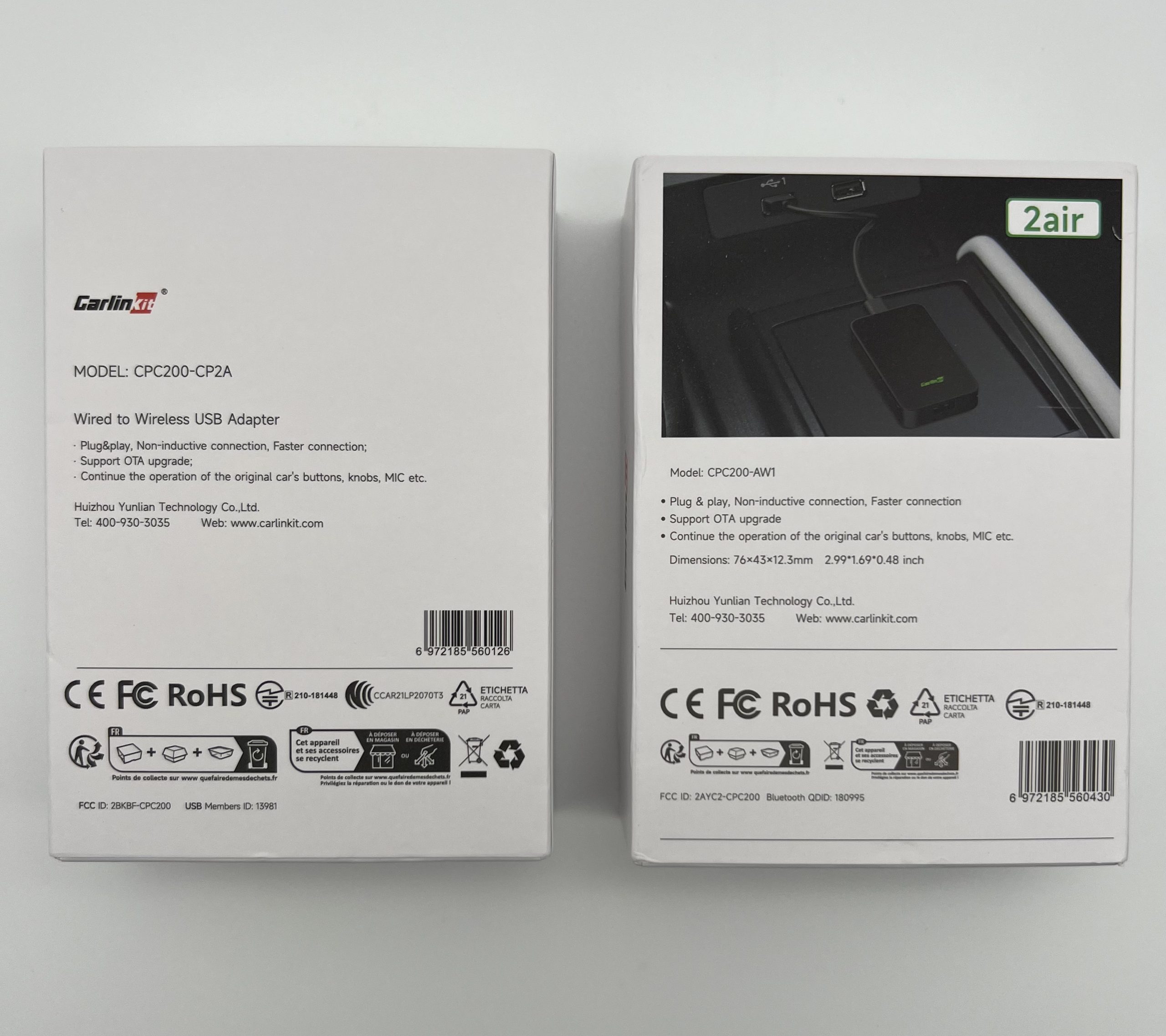 Carlinkit 4.0 та 5.0 – адаптери CarPlay і Android Auto