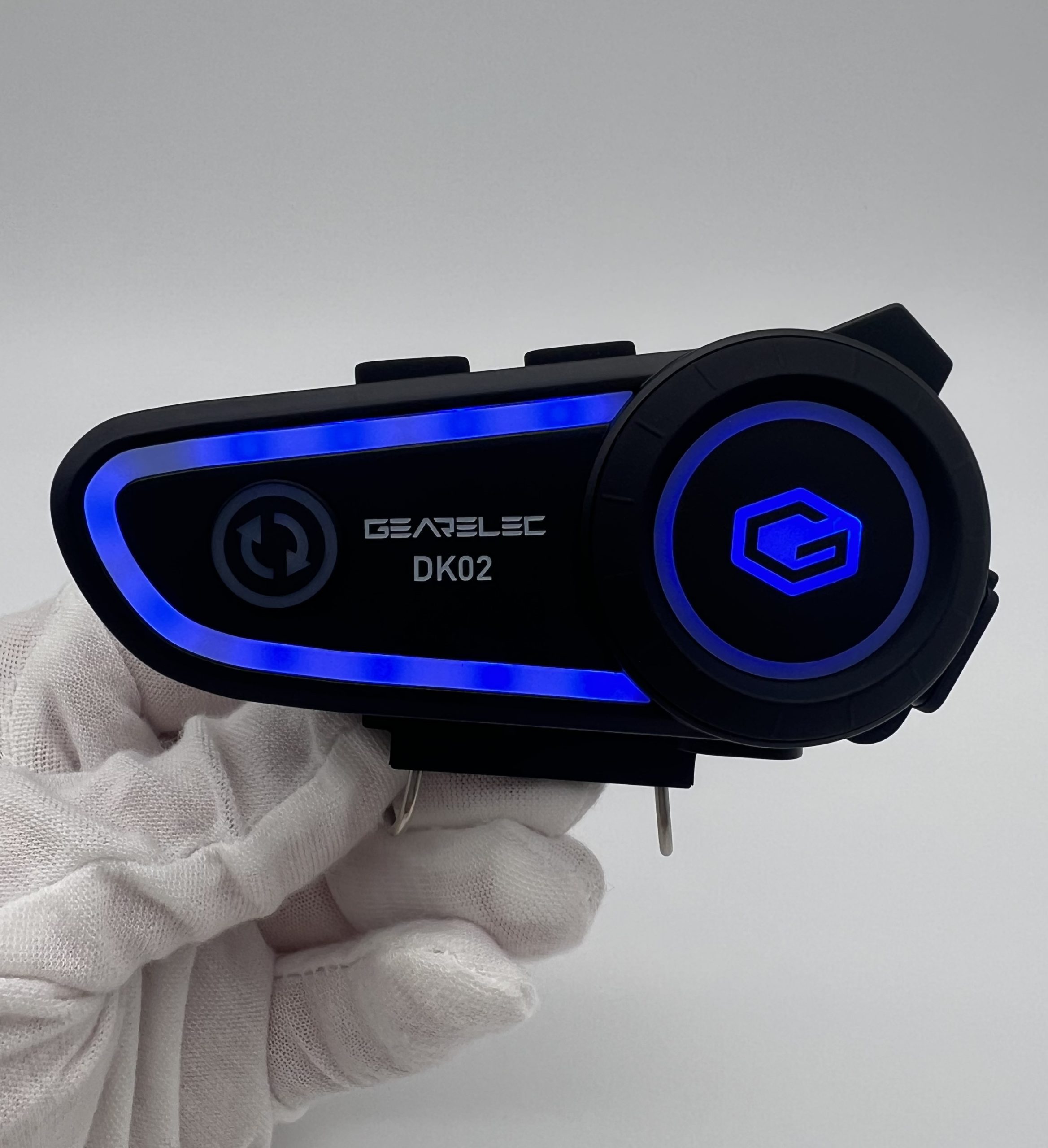 Гарнітура  DK02 з синьою підсвіткою