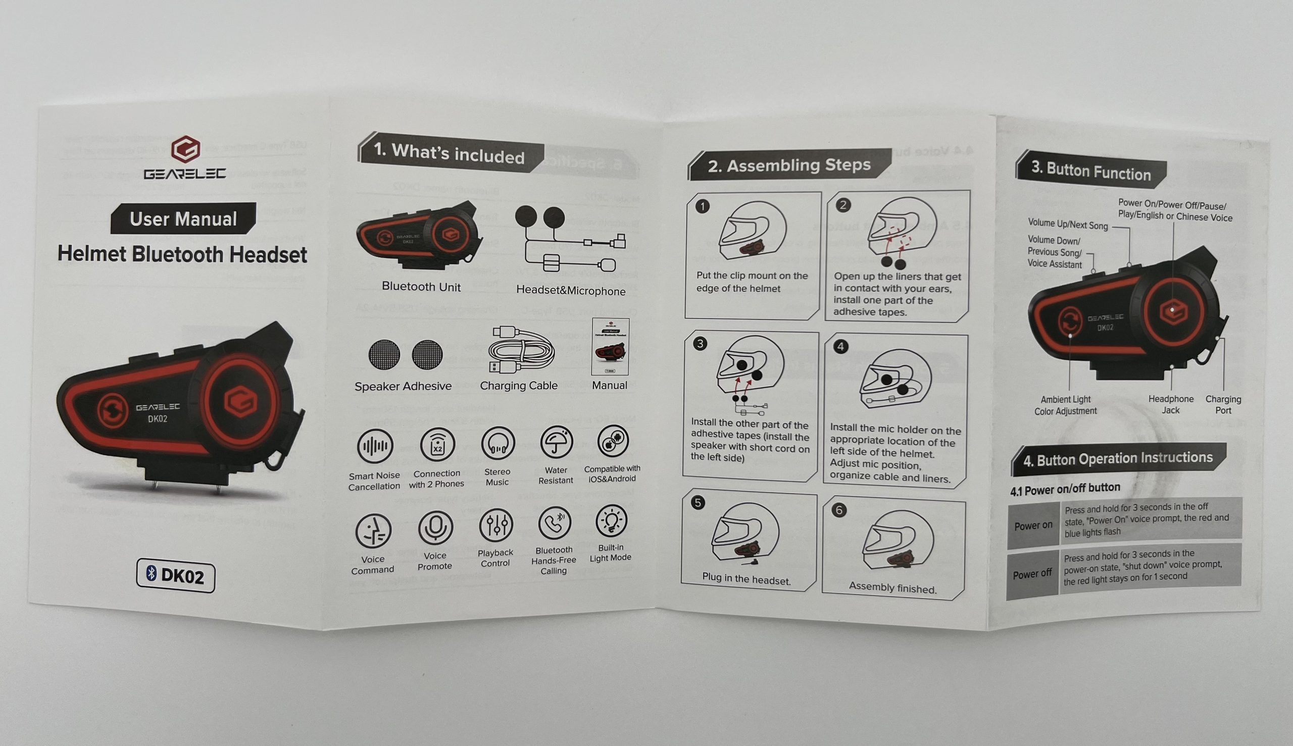 Інструкція зі встановлення Gearelec DK02