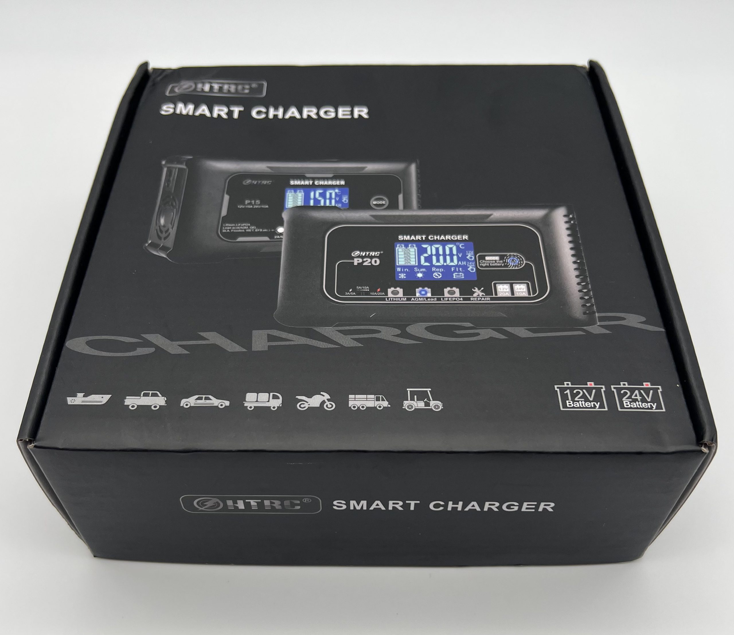 Топові зарядні пристрої Aushauz 15A та 20A