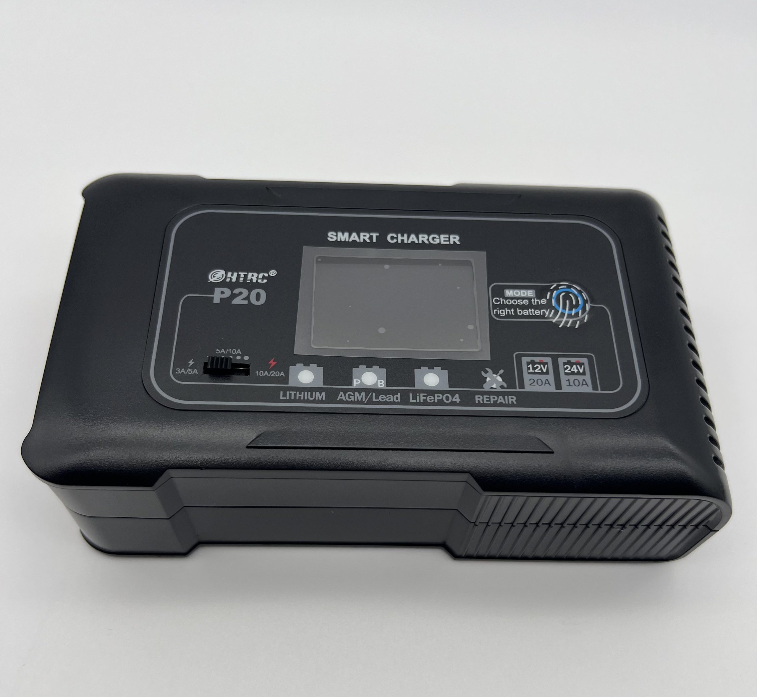 Aushauz 20A для AGM, GEL, LiFePO4, Li-ion та свинцево-кислотних батарей