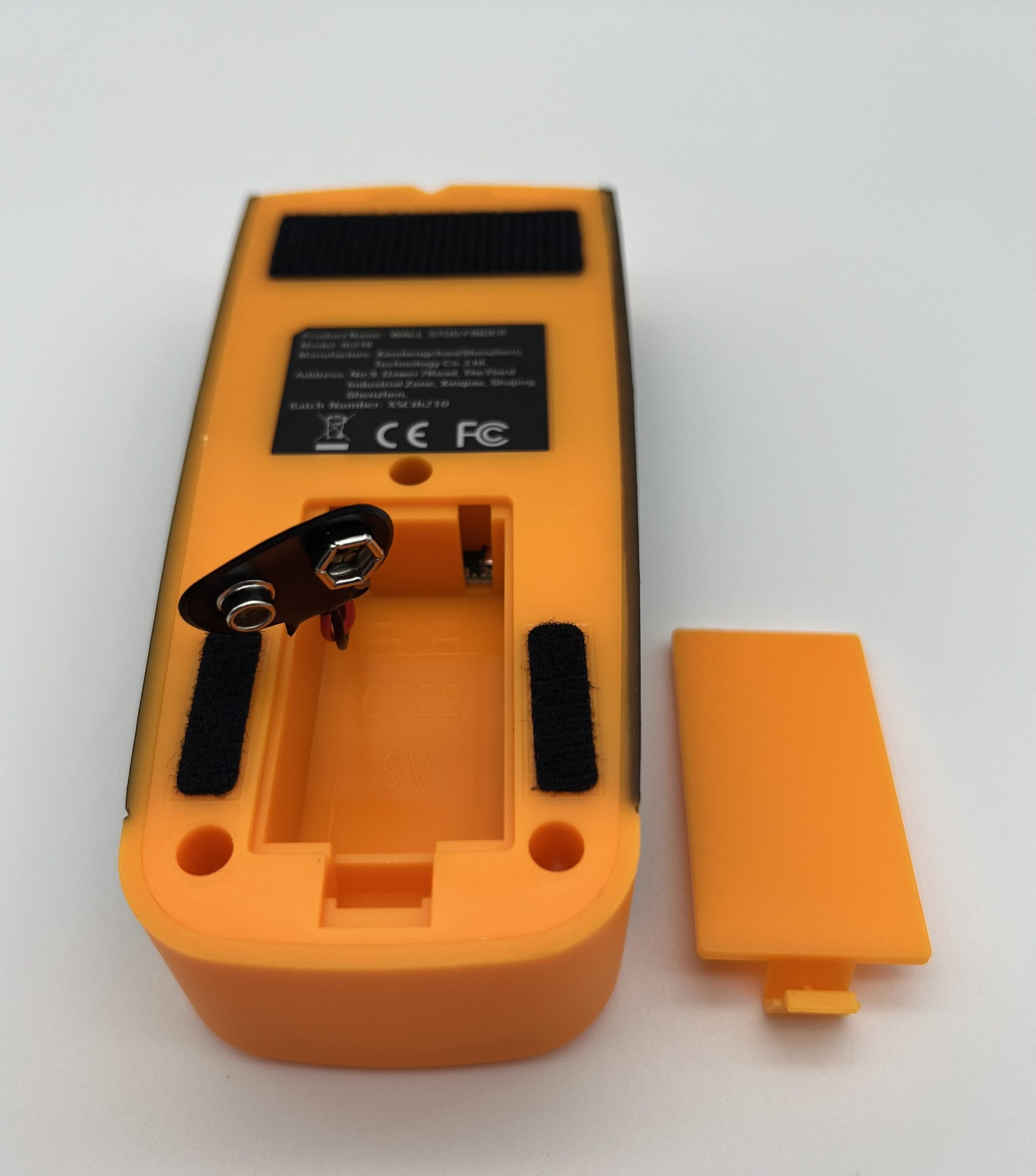 Живлення металошукачу від батареї 9В