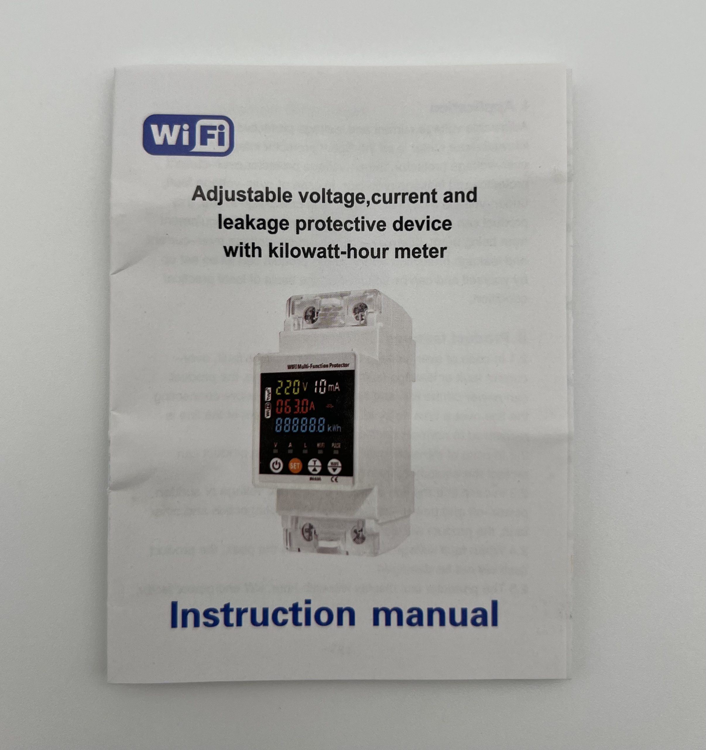 Інструкція до TOMZN TOMPD 63SW в базовій комплектації