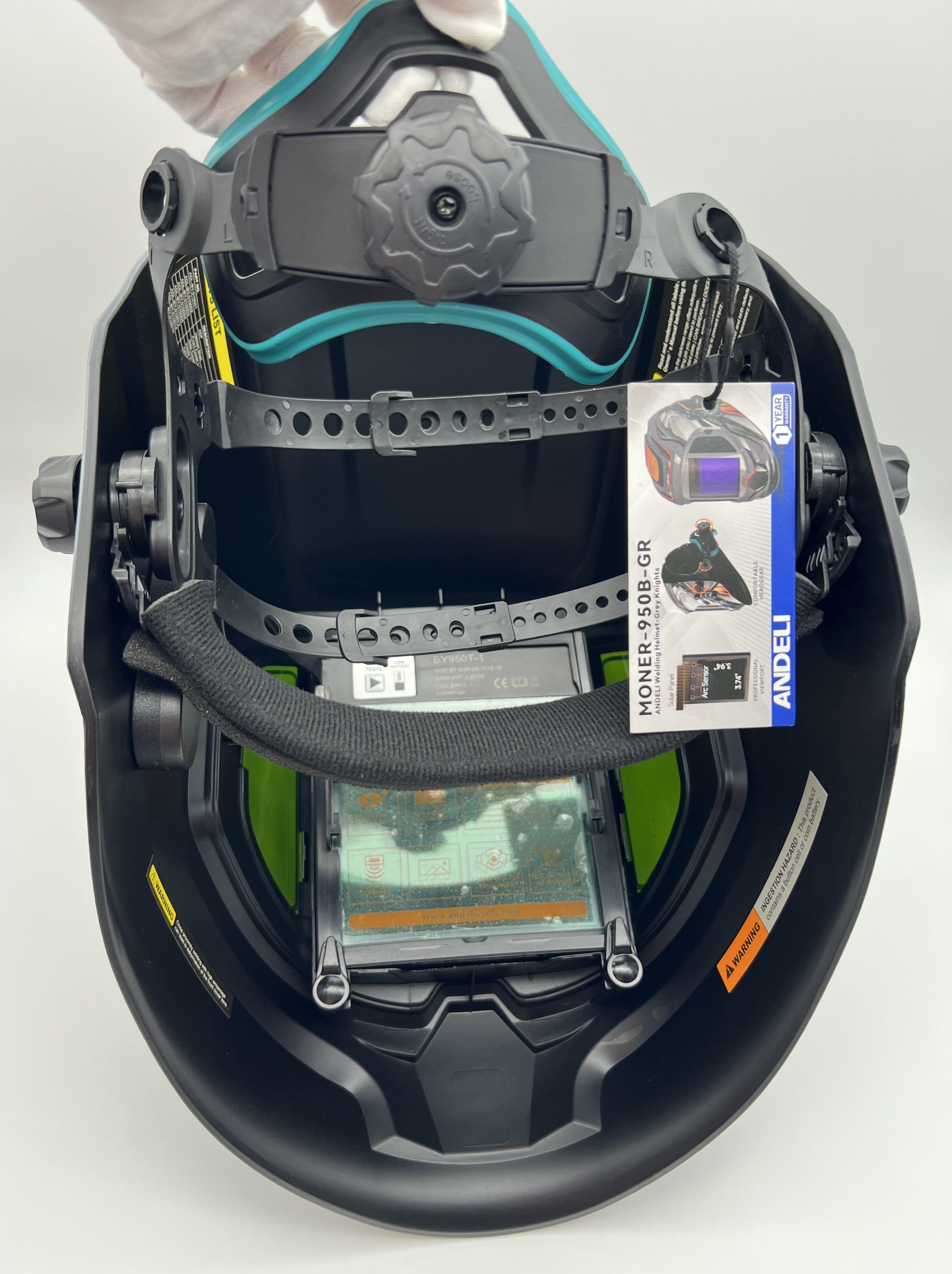 Зварювальна маска ANDELI з 180° оглядом