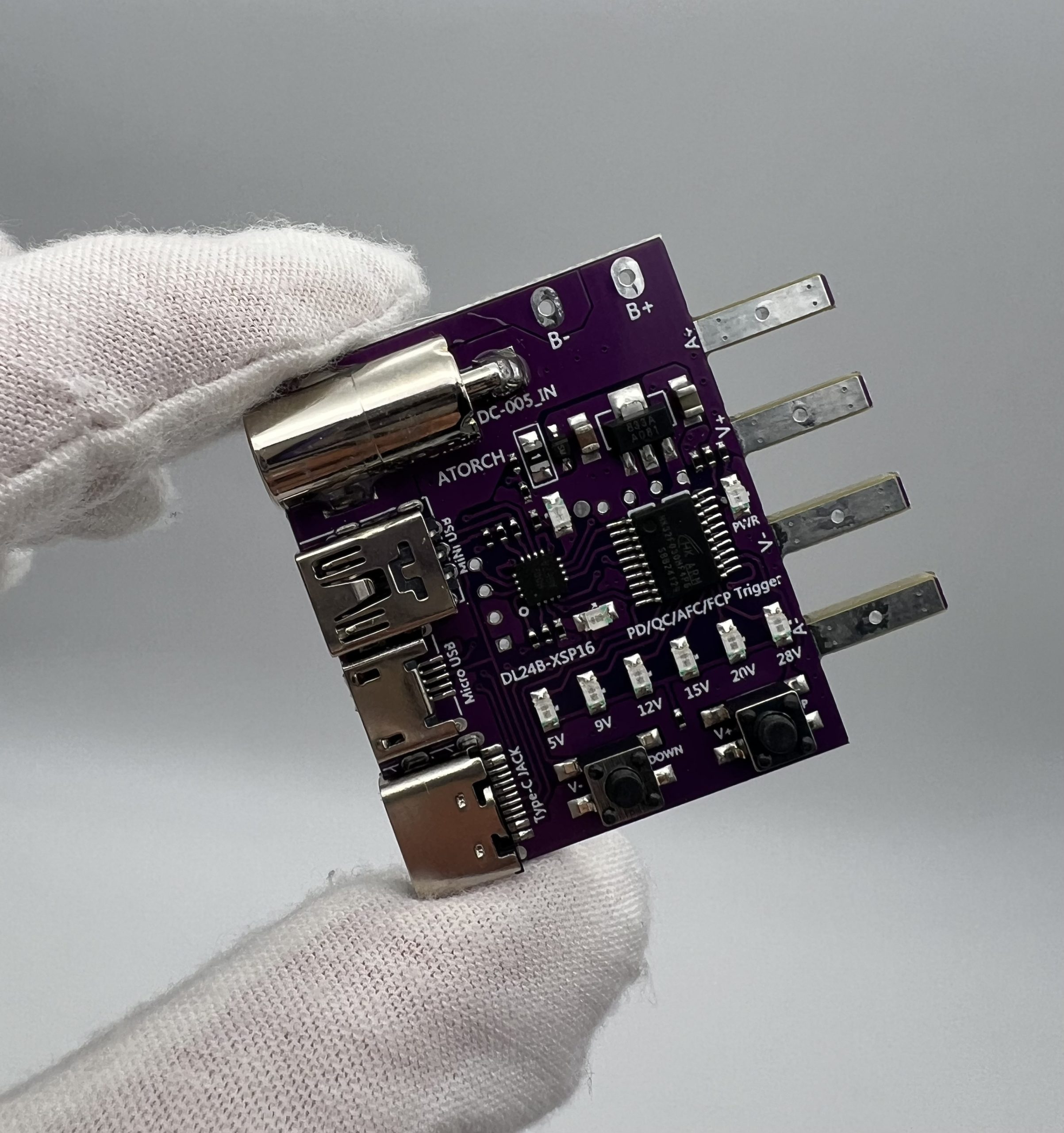 ATORCH Type-C PD3.1 – ефективне чотирипровідне вимірювання