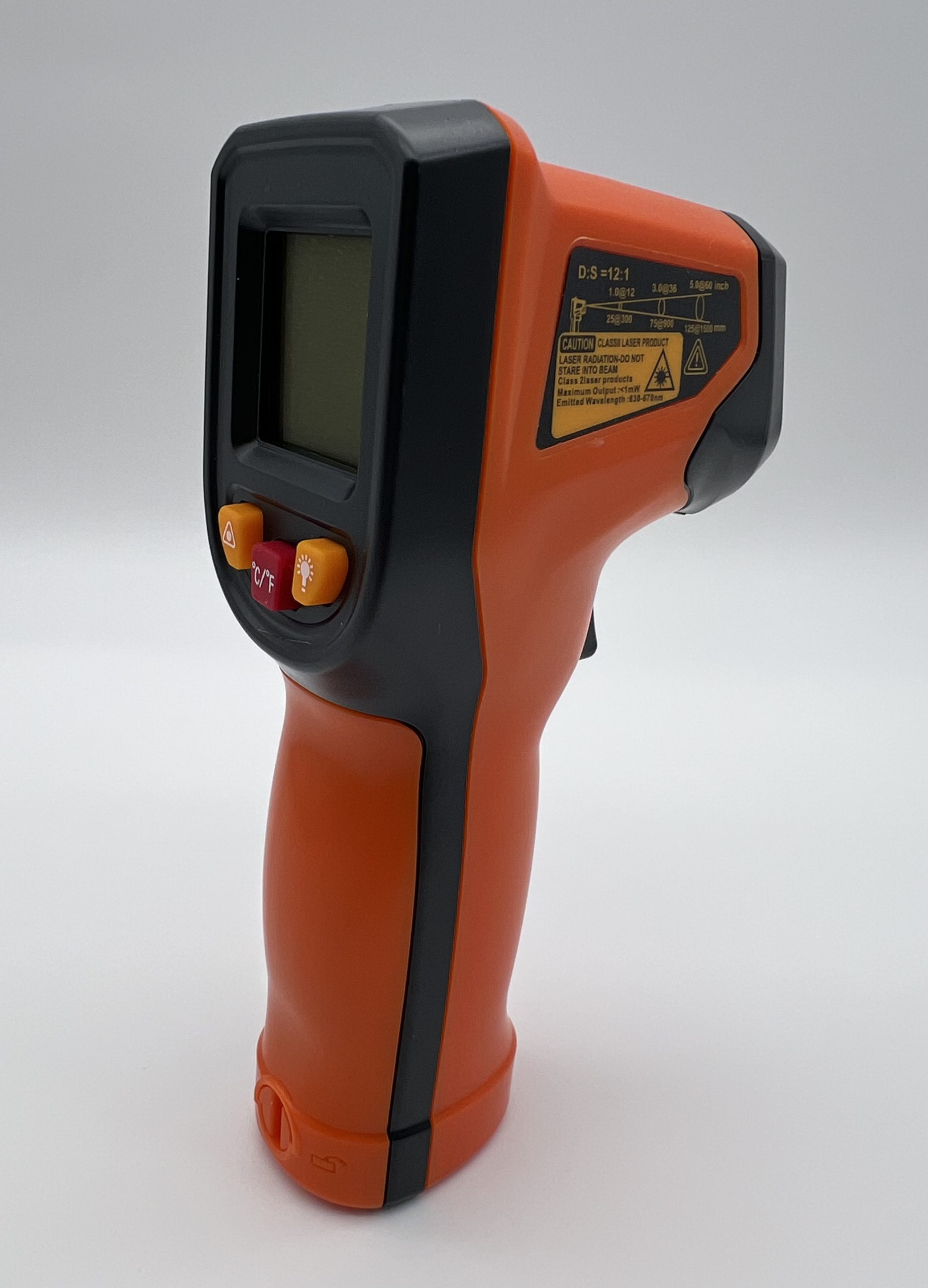 Безконтактний лазерний термометр для швидкого вимірювання температури поверхонь