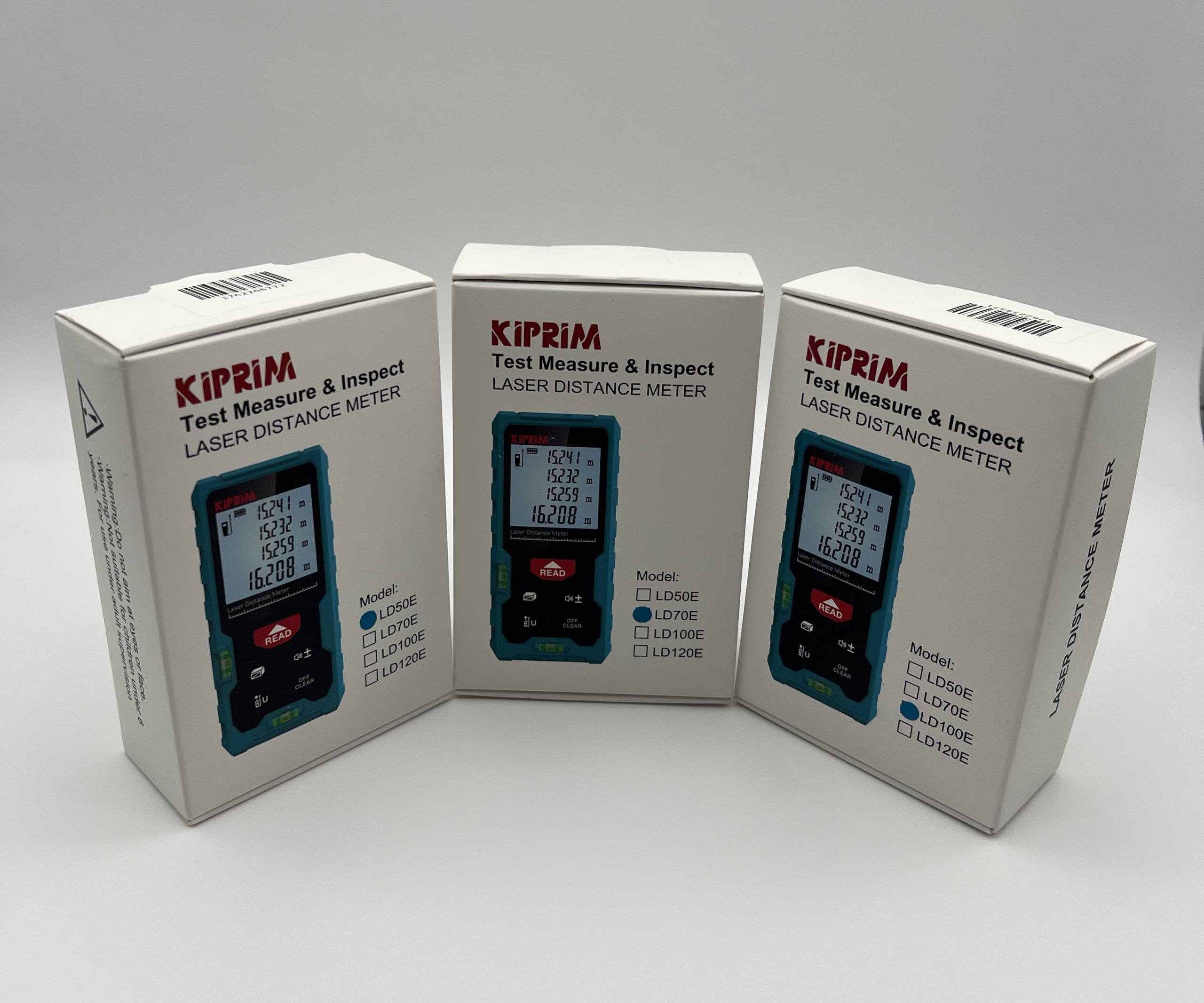 Лазерні далекоміри Kiprim у коробках – безпека транспортування