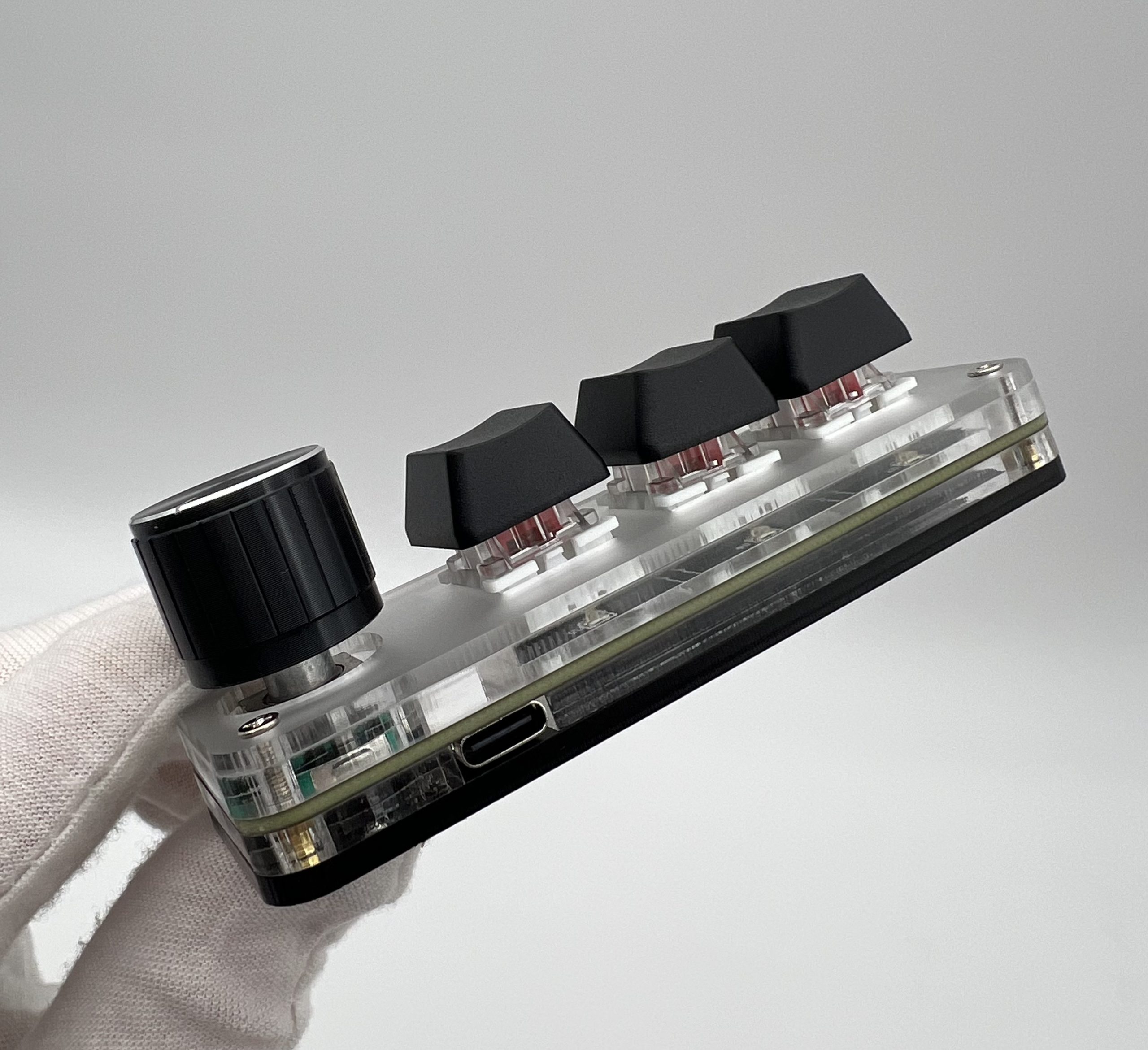 Macropad ammtoo в чорному кольорі