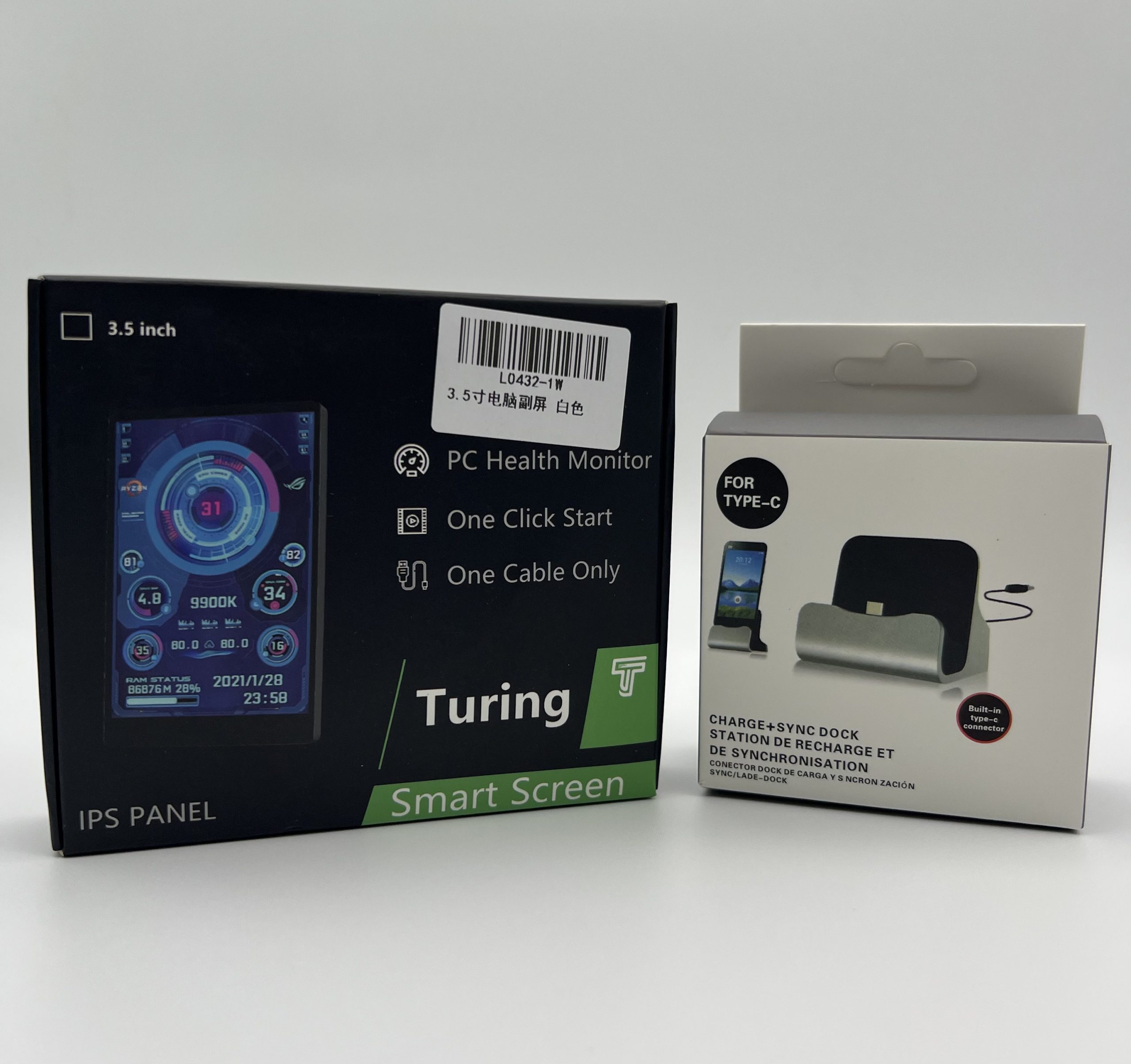 TURZX A6 у коробці зі всім необхідним для швидкого старту роботи