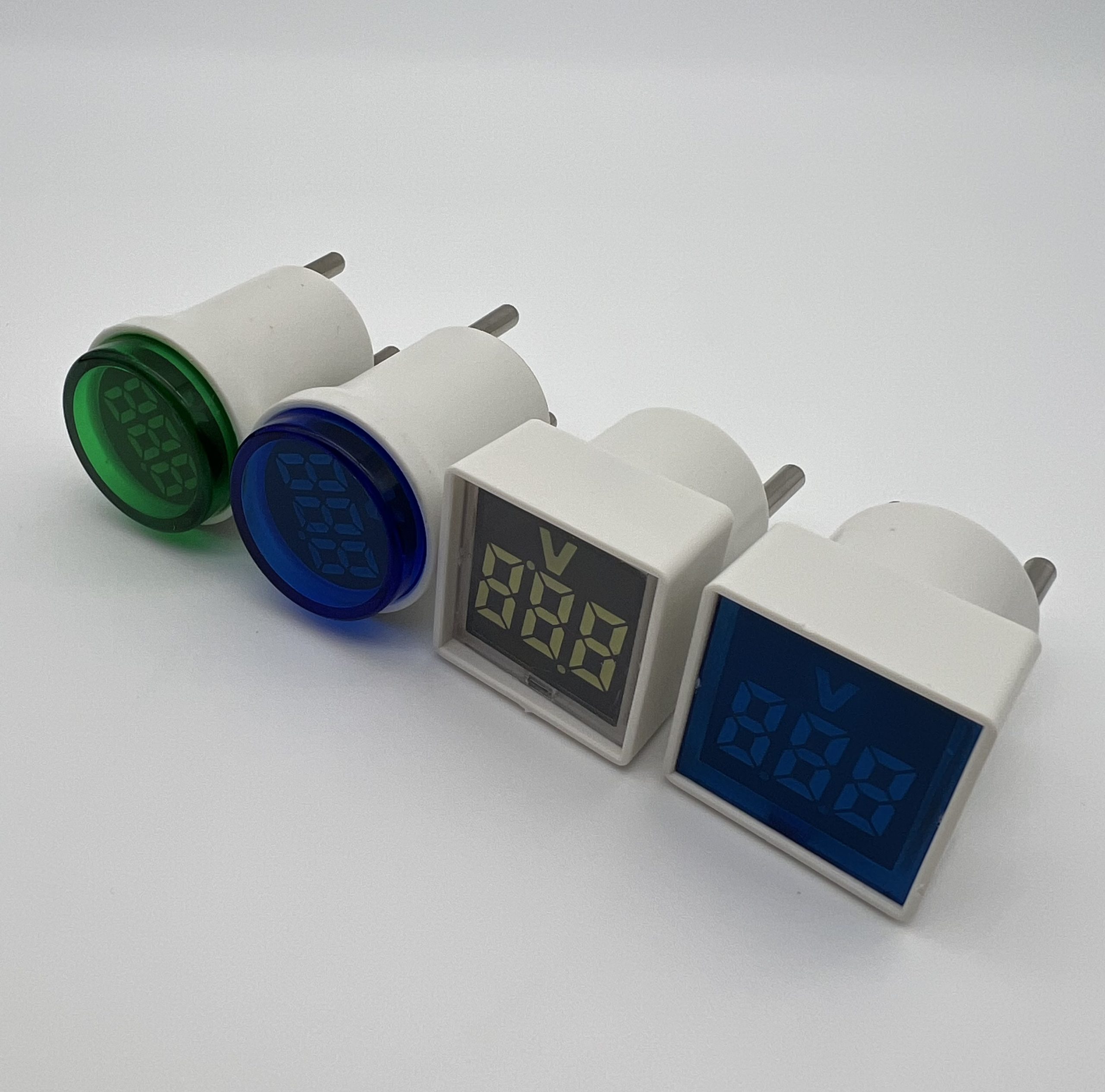 LED-вольтметр 50–500 В AC для моніторингу напруги