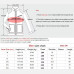 Зимова терможилетка з підігрівом 9 зон USB, розмір M