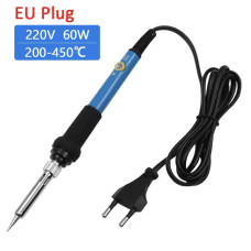 Електричний паяльник із регульованою температурою 60 Вт, 220 вольт Електричний паяльник із регульованою температурою 60 Вт, 220 вольт