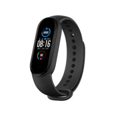 Ремінець для годинника Xiaomi Mi Band 7/6/5/4 — силіконовий, чорний
