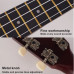 Гавайська гітара для початківців (укулеле) з сумкою Miwayer Soprano Ukulele 21-дюймова з цифровим тюнером