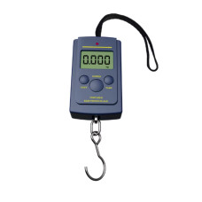 Портативні цифрові кишенькові підвісні ваги з гачком 40 кг/10 г, міні