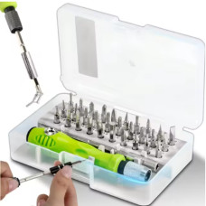 Універсальний набір викруток 32 в 1 з магнітними насадками