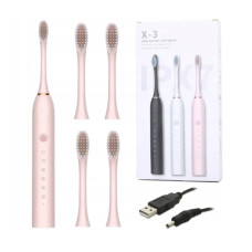 Електрична ультразвукова зубна щітка, 6 режимів, IPX7, швидка USB-зарядка Електрична ультразвукова зубна щітка, 6 режимів, IPX7, швидка USB-зарядка