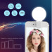 Міні-кільце для селфі з LED-спалахом — світло для телефону