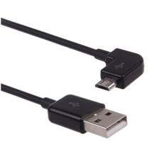 Micro USB-кабель 90° для швидкої зарядки та даних 0,2–5 м (USB 2.0)