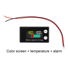 Індикатор заряду батареї 8–100 В для авто, мото та LiFePO4