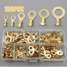 Універсальні круглі клеми DJ431 з мідною вкладкою — ідеальний набір для швидкого з’єднання проводів