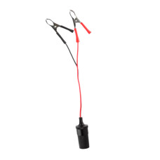 Автомобільний перехідник прикурювач — крокодили 12В Автомобільний перехідник прикурювач — крокодили 12В