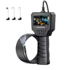 Промислова ендоскопічна камера HD 1080P з 4,3'' IPS екраном, IP67, водонепроникна, з 8-мм лінзою – для огляду труб та авто