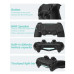 Бездротовий контролер Data Frog для PS4/PS4 Slim/PS4 Pro, ПК, Android