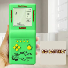 Портативна гра Тетріс LZAKMR з 23 вбудованими іграми, green