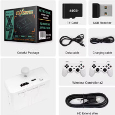 Потужна ігрова приставка з Linux, 10000+ ігор, підтримка PSP, бездротовий контролер, підтримка 4K та LPDDR4 2GB Потужна ігрова приставка з Linux, 10000+ ігор, підтримка PSP, бездротовий контролер, підтримка 4K та LPDDR4 2GB