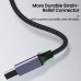 Кабель USB Type‑C – USB‑B 2.0 з нейлоновим обплетенням, 480 Мбіт/с
